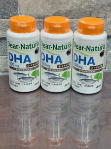 アサヒ ディアナチュラ(Dear-Natura) ＤＨＡ＋イチョウ葉 30日分(120粒) 3個セット 未開封！