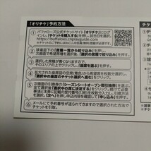 オリックスvs阪神 3月22日,24日オープン戦 指定席引換券2枚_画像3