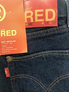 ■新品★W28L32★Levi's RED505 REGULAR★リーバイスレッド505 レギュラー■