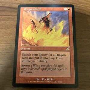 MTG SCG ドラゴンの嵐 英語