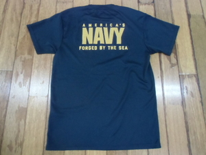 J-7 ミリタリー サバゲー コンバット トレーニングシャツ 米軍放出品 US NAVY SOFFE アンダー Tシャツ Mサイズ 紺 送料198円