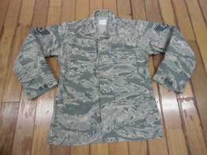 h45 ミリタリー サバゲー 米軍放出品 AIR FORCE 迷彩服 作業服 ジャケット シャツ アメカジ カモフラ コンバット コスプレ 36R Sサイズ