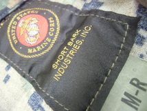 b72 ミリタリー サバゲー 米軍放出品 実物 MARINE USMC 迷彩服 作業服 防虫 ジャケット シャツ アメカジ カモフラ コンバット コスプレ M-R_画像6