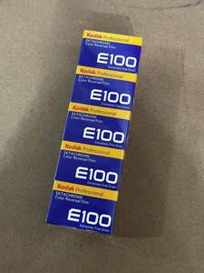 Kodak コダック E100 35mm 5本　冷蔵保管EKTACHROM エクタクローム 