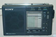 SONY 短波ラジオ PPL シンセサイザー ICF-SW40 FM/SW/MW/LW BCLラジオ_画像6