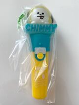 新品★BTS BT21 TinyTAN タイニータン CHIMMY ジン ジミン ライトスティックチャーム キーホルダー プレゼント★_画像1