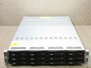 【HDD無】SGI SuperServer CMN2112-217-20【Xeon E5-2667v4 3.2G ×2基/64GB/Supermicro X10DRT-PIBF】×4セット(CPU*8/mem256GB) No.T040