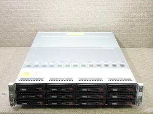 【HDD無】SGI SuperServer CMN2112-217-20【Xeon E5-2667v4 3.2G ×2基/64GB/Supermicro X10DRT-PIBF】×4セット(CPU*8/mem256GB) No.T058