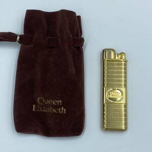 WIND MILL ウインドミル Queen Elizabeth ゴールドライター　保管袋つき