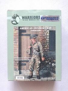 【WARRIORSウォリアーズ/米陸軍】35165 1/35 AMERICAN INFANTRYMAN (NORMANDY) 歩兵(ノルマンディー)【M1ガーランド半自動小銃？】