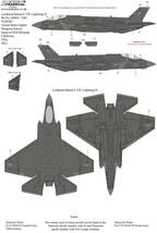 1/72　エクストラデカール　Xtradecal X72339　F-35C Lightning II USN/USMC Collection_画像6
