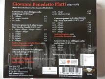 CD/プラッティ: チェロ協奏曲集/Platti: Cello Concertos/ステファノ.ヴェジェッティ/アンサンブル.コルディア/アンドレア.ロニョーニ_画像2