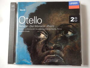 2CDs/オペラ/ヴェルディ: オテロ/Verdi: Otello - Tebaldi, Del Monaco, Protti- Orchestra Dell'Accademia Di Santa Cecilia, Roma