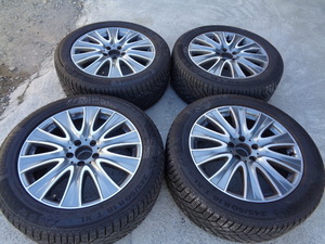 ☆BC716　ベンツ　W222　Sクラス　スタッドレスタイヤ　ホイール　245/50R18　コンチネンタル　 A2224010902　8J×18H2　ET41