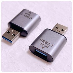 ☆早い者勝ち☆USB - USB 変換アダプタ (2個セット) USB 3.1 USB USB変換アダプター