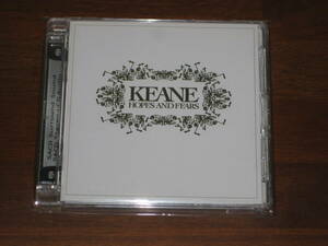KEANE キーン / HOPE AND FEARS 2004年発売 Interscope社 Hybrid SACD 輸入盤
