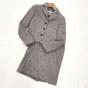 7 ×【商品ランク:B】マックスマーラ MaxMara 上質 ウール 上下 セットアップ スーツ ジャケット / タイトスカート size40 婦人服 