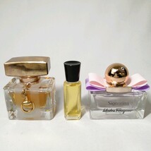 2 Φ 1円〜【ブランド香水6点セット】 GUCCI gucci by GUCCI / Salvatore Ferragamo Signorina / Calvin Klein Truth / EDT EDP / 香水_画像2