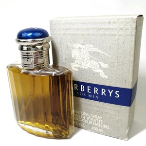 3 Φ 【 100ml ほぼ満タン 】 BURBERRYS バーバリー BURBERRYS FOR MEN バーバリー フォーメン EDT オードトワレ 香水 フレグランス メンズ