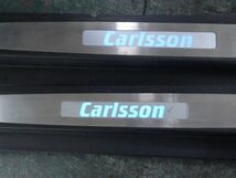 ベンツSL350[R230前期]カールソン イルミ付 左右スカッフプレート carlsson_画像9