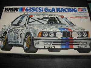 タミヤ　１/２４　スポーツカーシリーズNO、６１　BMW６３５CSi・Gr、Aレーシング　（ジャンク品）