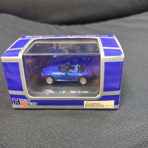 2個セット　HIGH SPEED BMW Z3 Cabrio 1/87　ミニカー BMW