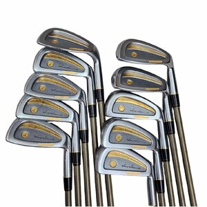 HONMA ホンマゴルフ LB-708 K24 アイアン 3-11/S 10本まとめセット 金モグラ ゴールド ゴルフクラブ スポーツ