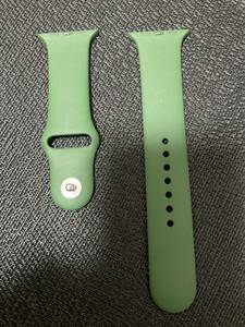 中古 純正 44mm クローバースポーツバンド グリーン 緑 M/Lのみ Apple Watch アップルウォッチ MWUV2FE/A 45mm 純正品