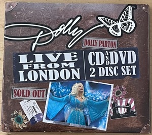Dolly Parton ドリー・パートン Live from London 2008 CD+DVD ２枚組 中古 COUNTRY POPS ライブ映像