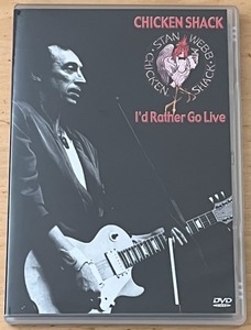 Chicken Shack チキン・シャック I'd Rather Go Live 2004 DVD 中古 BLUES ROCK ライヴ映像