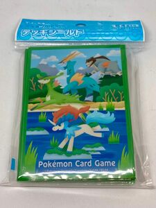 ポケモンセンターオリジナル ポケモンカードゲーム デッキシールド ケルディオ　　新品未開封