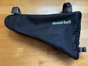 モンベル　フレームバッグ　mont-bell トライアングルバッグ　黒　美品