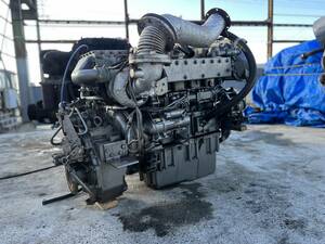 1円スタート！！三菱 MITSUBISHI S4M-MTKL 102kW (2.91ギア比) エンジン　ENGINE　マリンエンジン きれいなエンジン！！