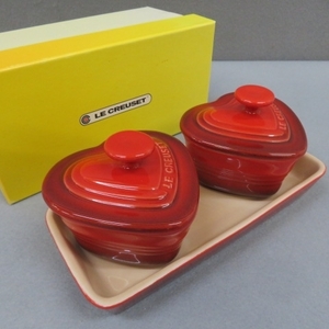 K621★LE CREUSET ルクルーゼ　プチラムカン　ダムールセット 未使用★A