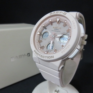 YSS4195★CASIO/カシオ G-SHOCK BABY-G 腕時計 電波ソーラー 10気圧防水 耐衝撃性 ビーチトラベラー BGA-2500-4AJF★A