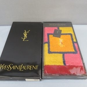 T151★YSL イヴサンローラン　バスマット 45×60cm 未使用 1/22★A