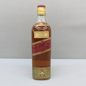 2A13★Johnnie Walker ジョニーウォーカー レッドレーベル ウイスキー特級 赤金キャップ 760ml　43％　2/28★A