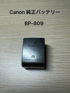 CANON バッテリーパック　ビデオカメラ　BP-809 純正