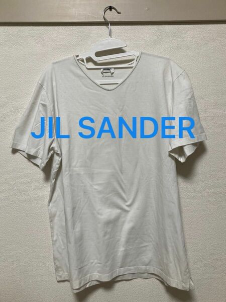 JIL SANDER ホワイト白　シャツ　XL LL