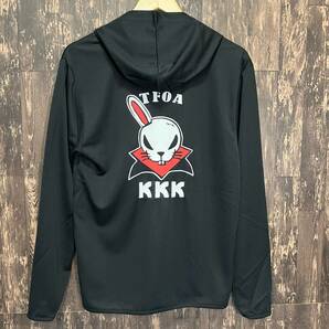 ★T.F.O.A★武装戦線★デスラビット★KKK★ジップパーカー★黒★XLの画像1