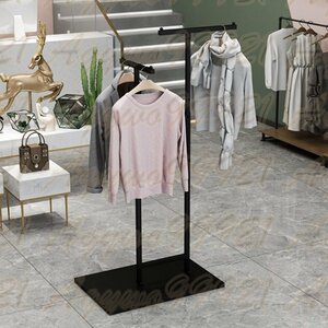  Western-style clothes display rack clothes exhibition display Western-style clothes shop / Home for hanger rack wardrobe adjustment possible height display 
