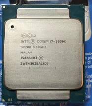 intel Core i7 5930k 6C12T LGA2011-v3_画像3