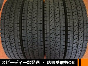 ★☆ 195/80R15 107/105N LT 2022年製 8～9分山良品 4本 ★☆ BS BLIZZAK VL10 ブリザック ハイエース キャラバン★迅速発送 店頭受け取り