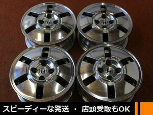 ★☆ ホンダ純正 モビリオスパイク ★☆ 14×5.5J +45 PCD100/4H 4本 ★迅速発送 店頭受け取りも対応 長野県