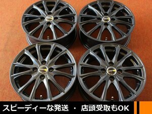 ★☆ 極美品！ HOT STUFF WAREN W05 ★☆ 15×5.5J +45 PCD100/4H 4本 ヴィッツ フィット スイフト キューブ ★迅速発送 店頭受け取り対応