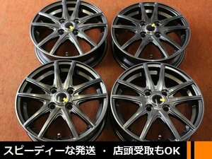 ★☆ 未使用品 軽自動車用 ガンメタ系色 ★☆ 14×4.5J +45 PCD100/4H 4本 ワゴンR スペーシア タント ミラ N-BOX ★迅速発送 送料安い