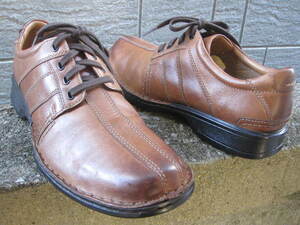 Clarks Collection クラークス ソフトクッションシューズ メンズ サイズUS 11インチ 28cm ブラウン色