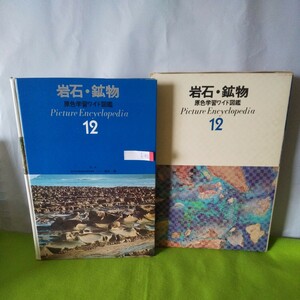 h-400 岩石・鉱物 1973年6月1日 第3刷発行 宝石 化石 地球の歴史 地質 他原色学習ワイド図鑑※2