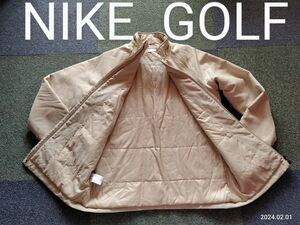 NIKE GOLF/ナイキゴルフウェア中綿のりジップアップジャケット