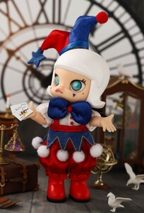 絶版 限定品 希少 入手困難 Kennyswork x POPMART MOLLY 小さな道化師 BJD ボールジョイントドール ポップマート モリー